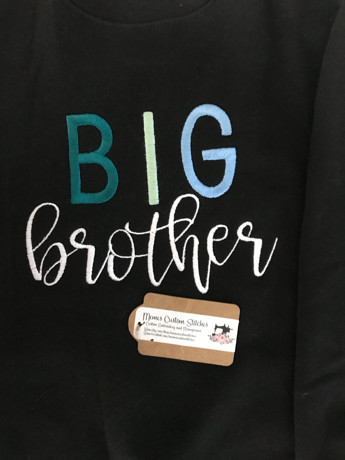 Big Brother Big Sister Siblings Sweatshirt Unisex Sweatshirt - Memes Custom Stitches LLC