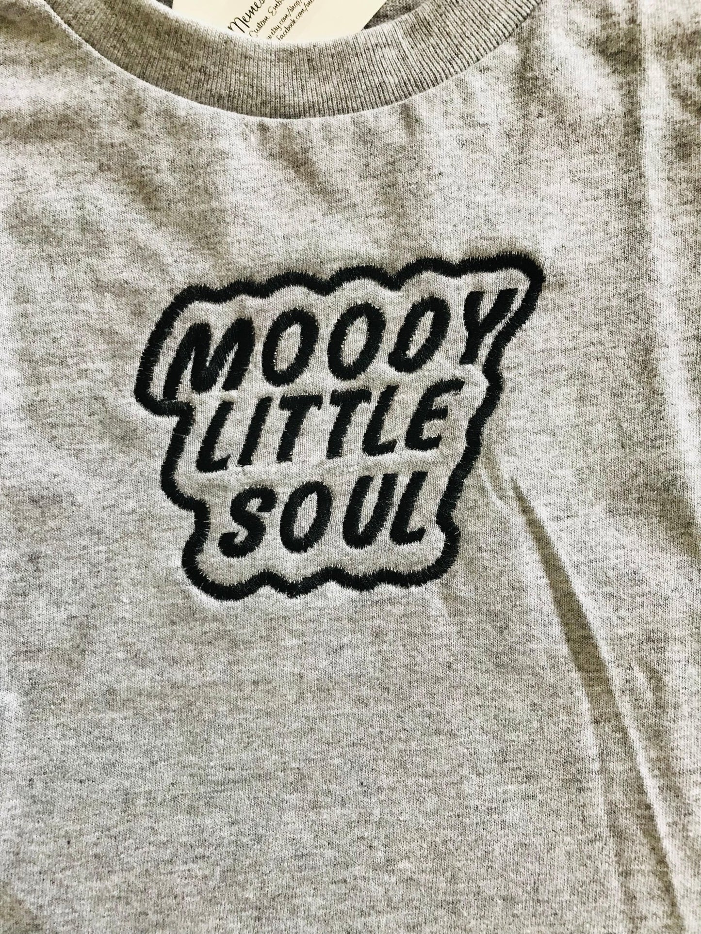 Funny Moody Soul Baby Toddler Tshirt - Memes Custom Stitches LLC