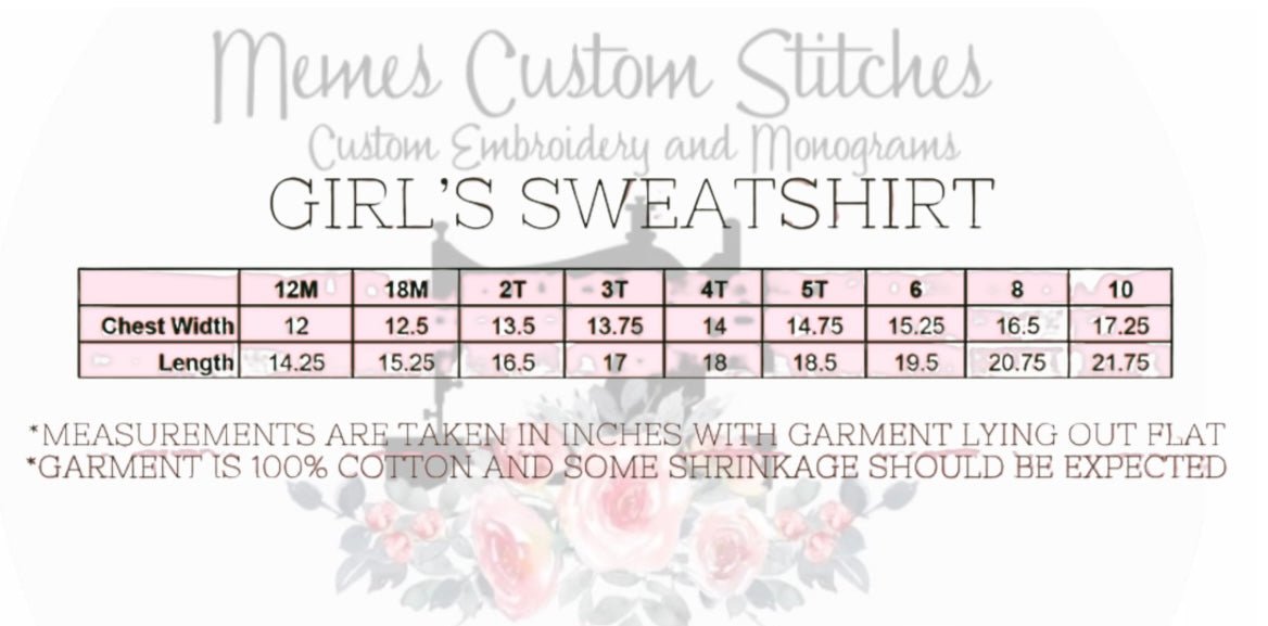 Girl’s Pumpkin Coquette Pink Bows Puff Sleeve Fleece Cream Sweatshirt - Memes Custom Stitches LLC