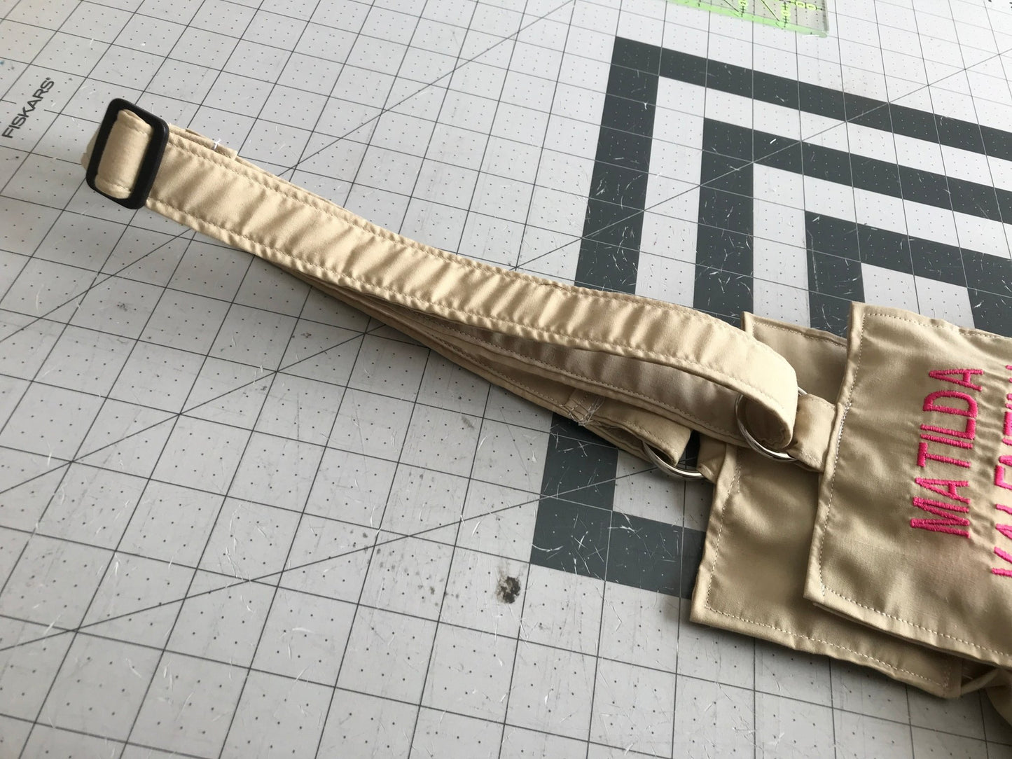 Handmade Small Pet Sling Carrier Extra Long Strap - Memes Custom Stitches LLC