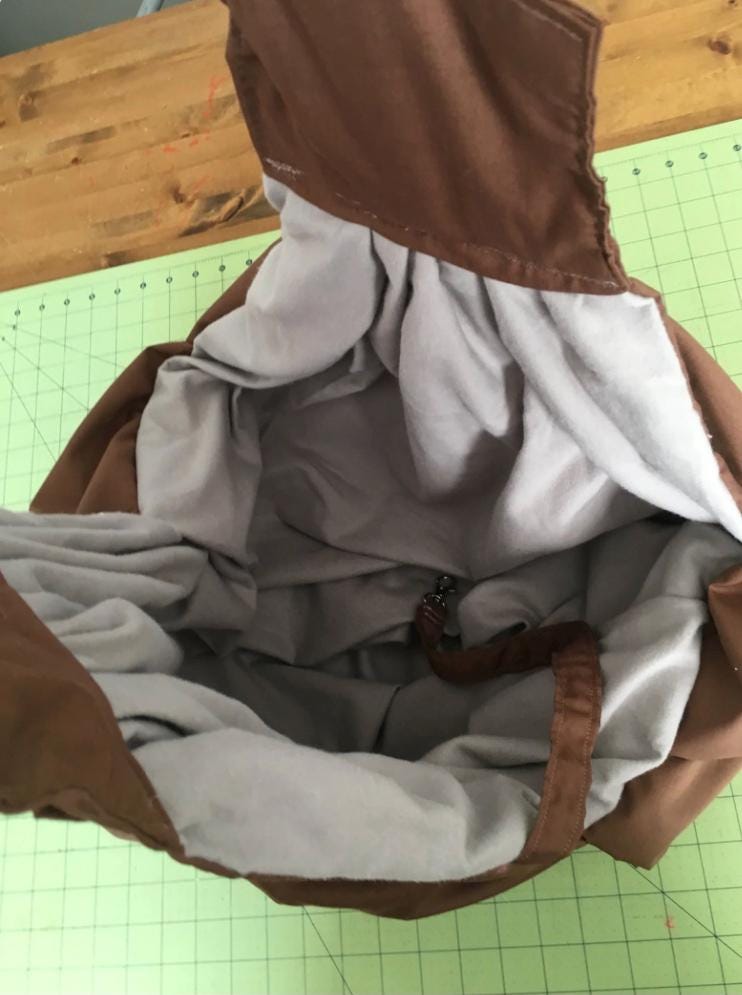 Handmade Small Pet Sling Carrier Extra Long Strap - Memes Custom Stitches LLC