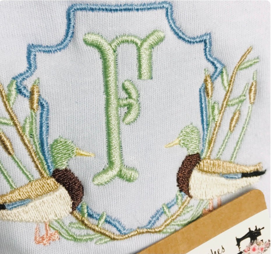 Personalized Mallard Duck Baby Boy Diaper Cover Bloomers Gift - Memes Custom Stitches LLC