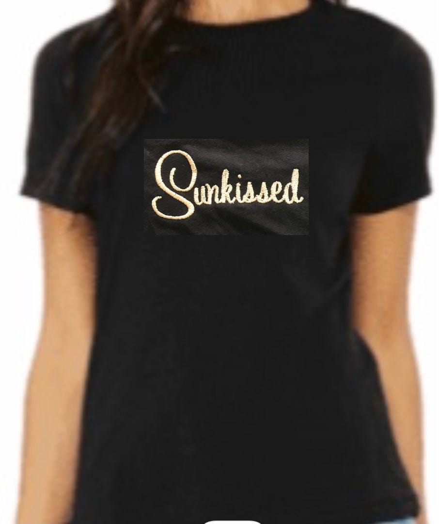 Sunkissed Unisex Short Sleeve Casual Beach T Shirt ,Vacation Shirt - Memes Custom Stitches LLC