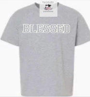 Blessed Unisex Simple Christian Tshirt Gift - Memes Custom Stitches LLC