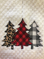 Christmas Tree Dish towel, Christmas Christmas Holiday Towel, Kitchen Decor, Gifts for Her,Christmas Gifts, Hostess Gift - Memes Custom Stitches LLC