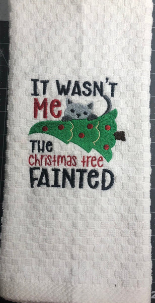 Custom Christmas Holiday Kitchen Dish Towel, Christmas Decor,Gifts for her, Christmas Stocking Gift - Memes Custom Stitches LLC