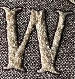 Embossed Initial Bathroom Towels, Personalized Towels, Wedding Gift,Monogram Bath Decor - Memes Custom Stitches LLC