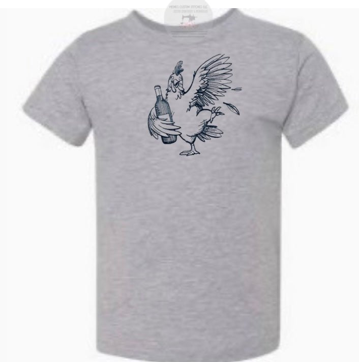 Funny Wine Lovers Unisex Embroidered T-shirt, Wine Lover Gift - Memes Custom Stitches LLC