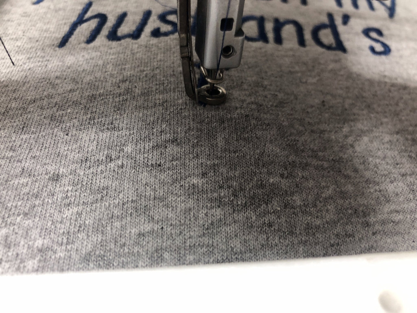 Funny Women’s Put it on husbands tab unisex grey sweatshirt - Memes Custom Stitches LLC