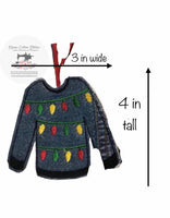 Handmade Memory Memorial Ugly Sweater Christmas Shirt Ornament Gift - Memes Custom Stitches LLC