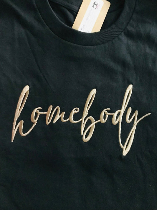 Homebody Introvert Unisex Soft Cotton Casual Short Sleeve T Shirt, Trendy Aesthetic Shirt - Memes Custom Stitches LLC