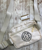 Monogram Crossbody Belt Bag, Waist Pack,Personalized Gift - Memes Custom Stitches LLC