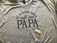 Papa Grandpa Soft Style Tshirt , Gifts for Him - Memes Custom Stitches LLC