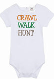 Personalized Baby Boy Toddler Funny Hunter Lover Bodysuit Onesie Gift - Memes Custom Stitches LLC