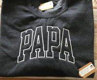 Personalized Name Mama Dad Papa Grandma Adult Unisex Sweatshirt,Personalized Shirts - Memes Custom Stitches LLC