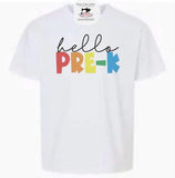 Personalized Pre K T - shirt,Kids Name School Tshirt - Memes Custom Stitches LLC