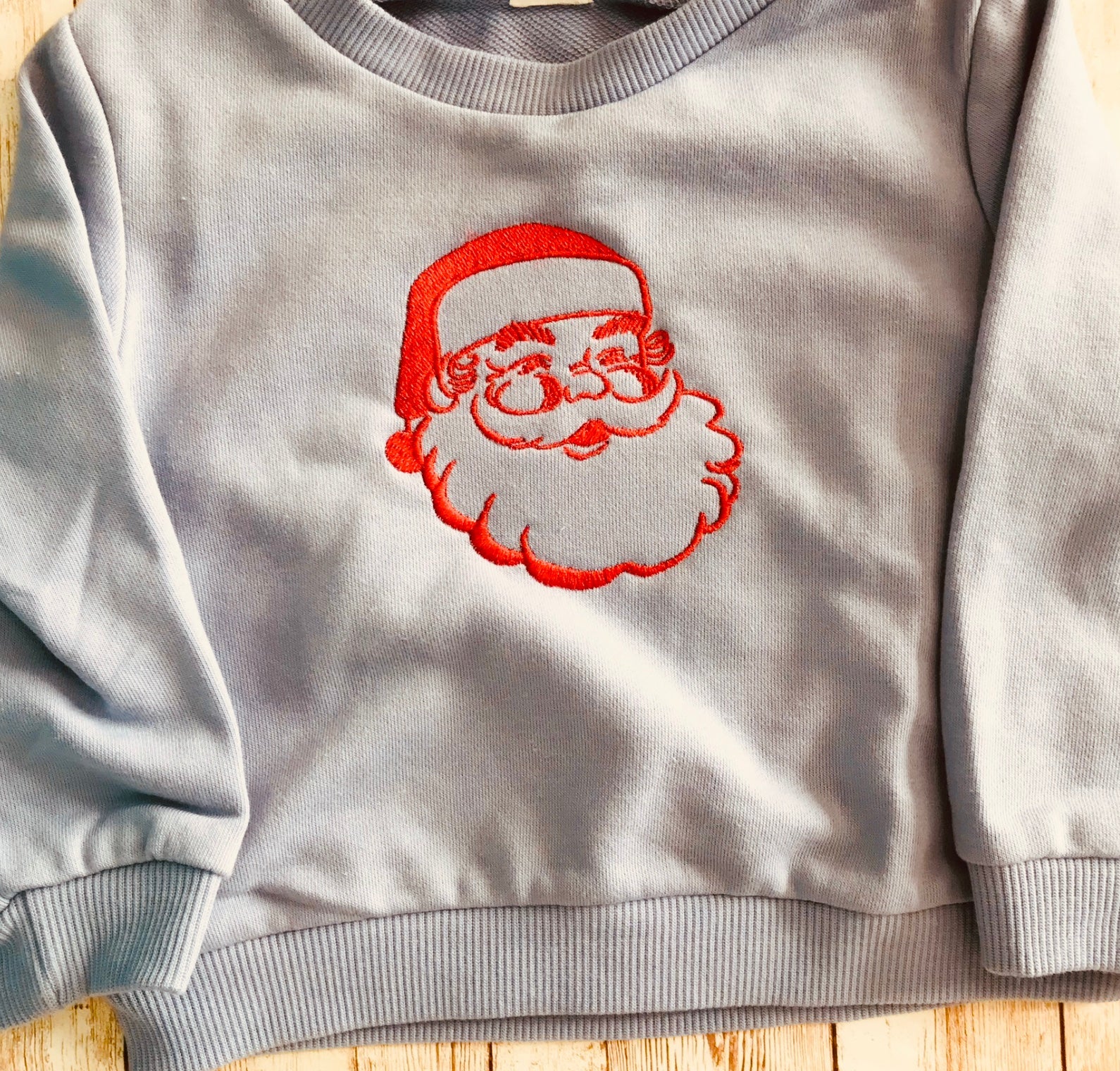 Santa Claus Christmas Toddler Kids Sweatshirt - Memes Custom Stitches LLC