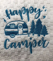 Set of 2 Camper RV Kitchen Towels, RV Camping Essentials Kitchen Decor - Memes Custom Stitches LLC