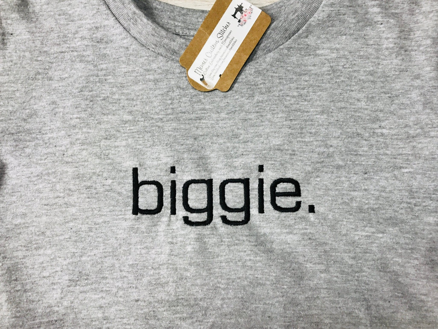 Sibling Biggie Smalls Matching Bodysuit Onesie - Memes Custom Stitches LLC