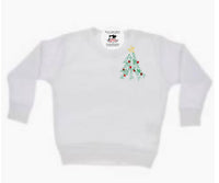 Women’s Small Christmas Tree Holiday Sweatshirt - Memes Custom Stitches LLC